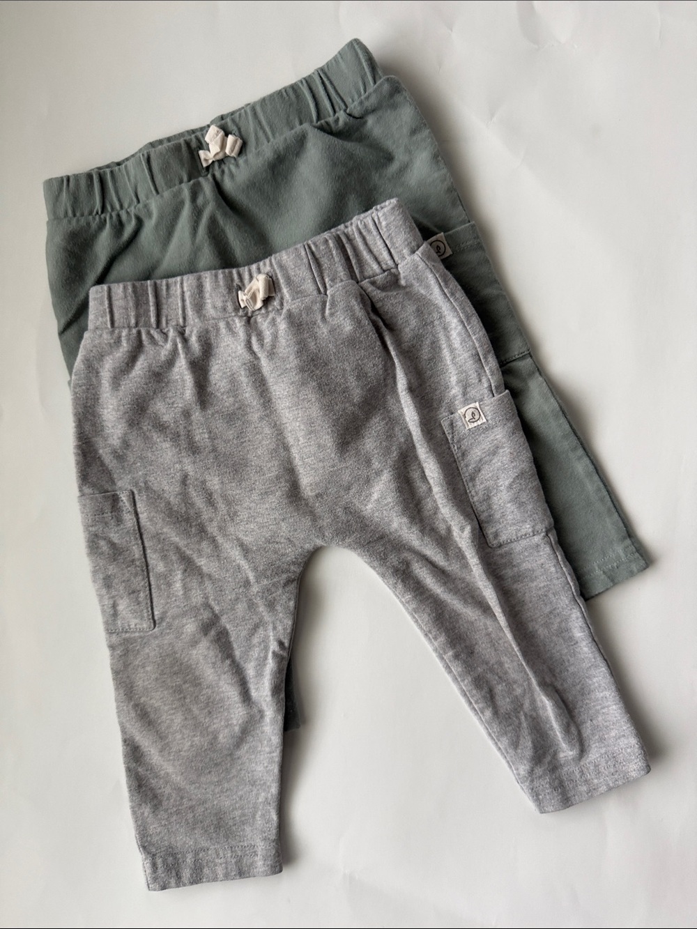 Little planet organic by Carter’s Pull-On Jogger Pants - Gray & Green